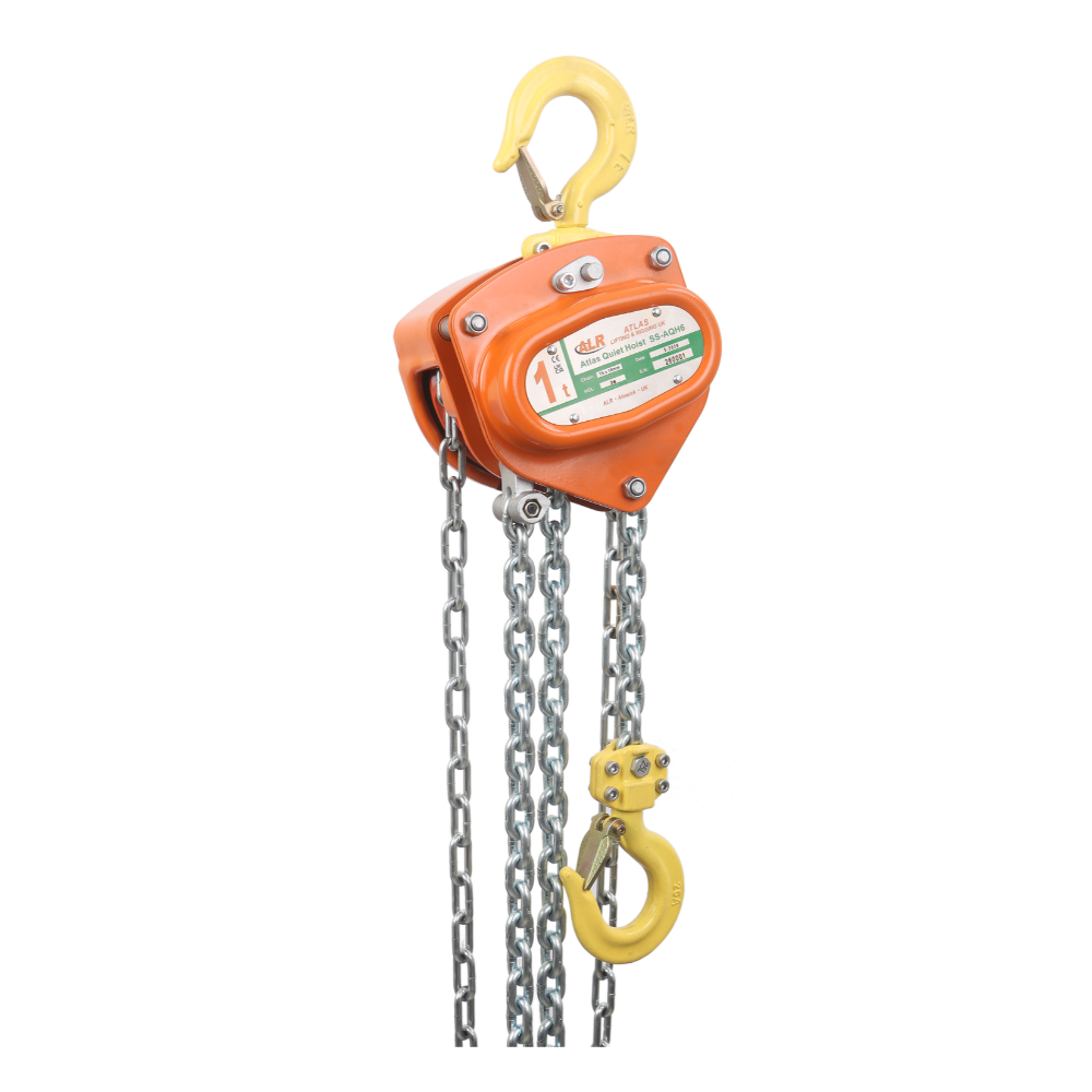 SS-AQH6 Atlas Quiet Chain Hoist – Corrosion Protected