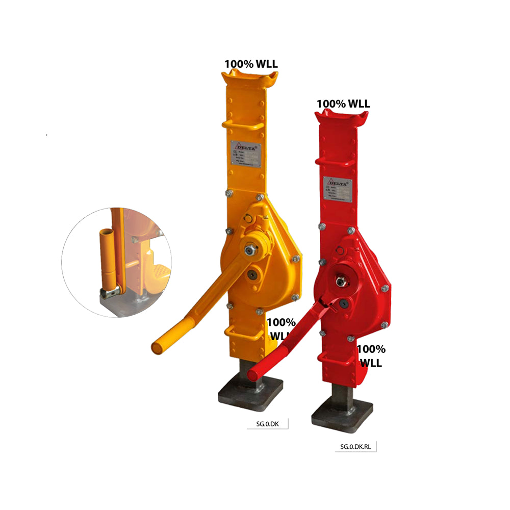Steel rack jack
