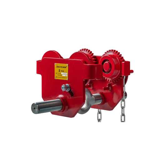 Delta Red Geared trolley