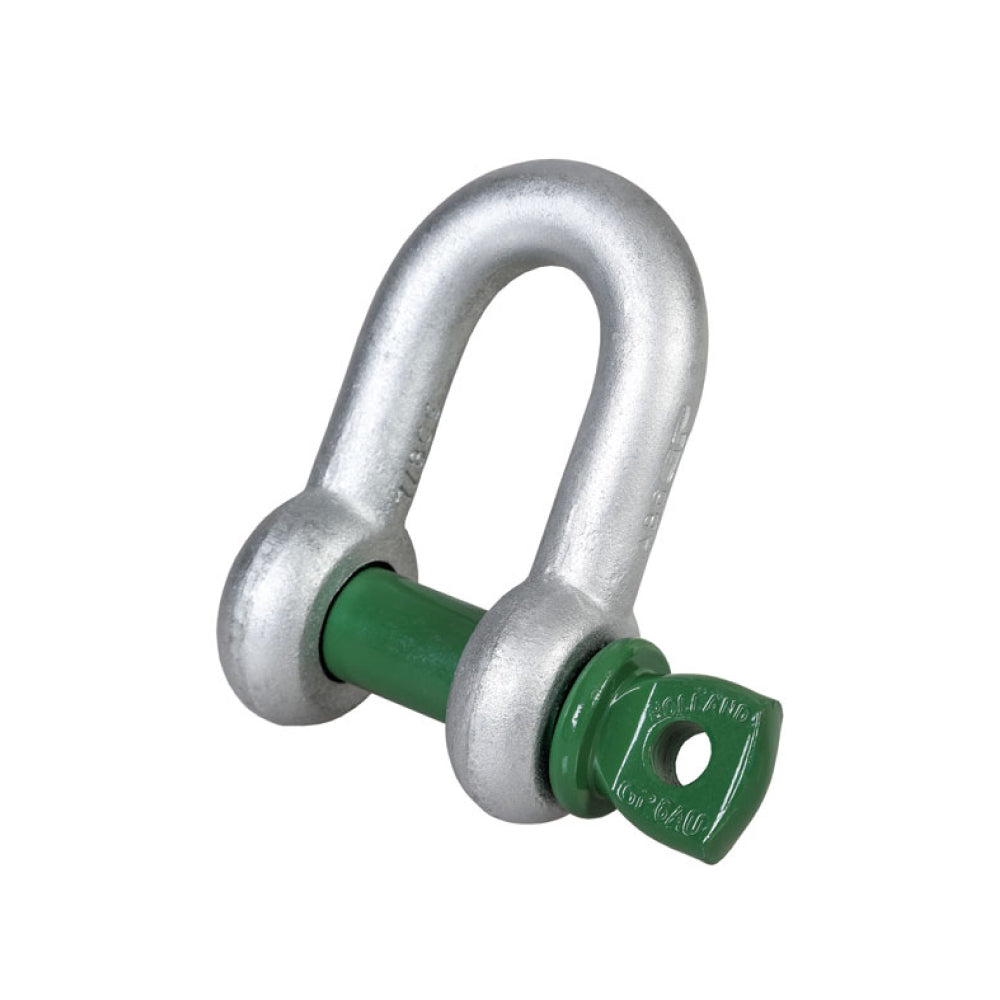 Green Pin ® Standard Dee Shackle with Screw Collar Pin – HIRE or SALE