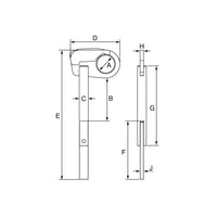 Quick Release Manhole Lifting Pin
