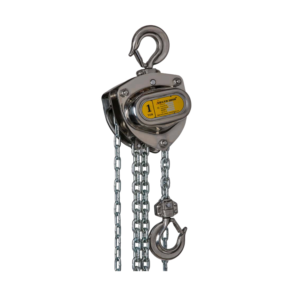 Stainless steel manual chain hoist