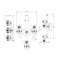 Viper 360° Rotating Moving Skate 10T – VRS10